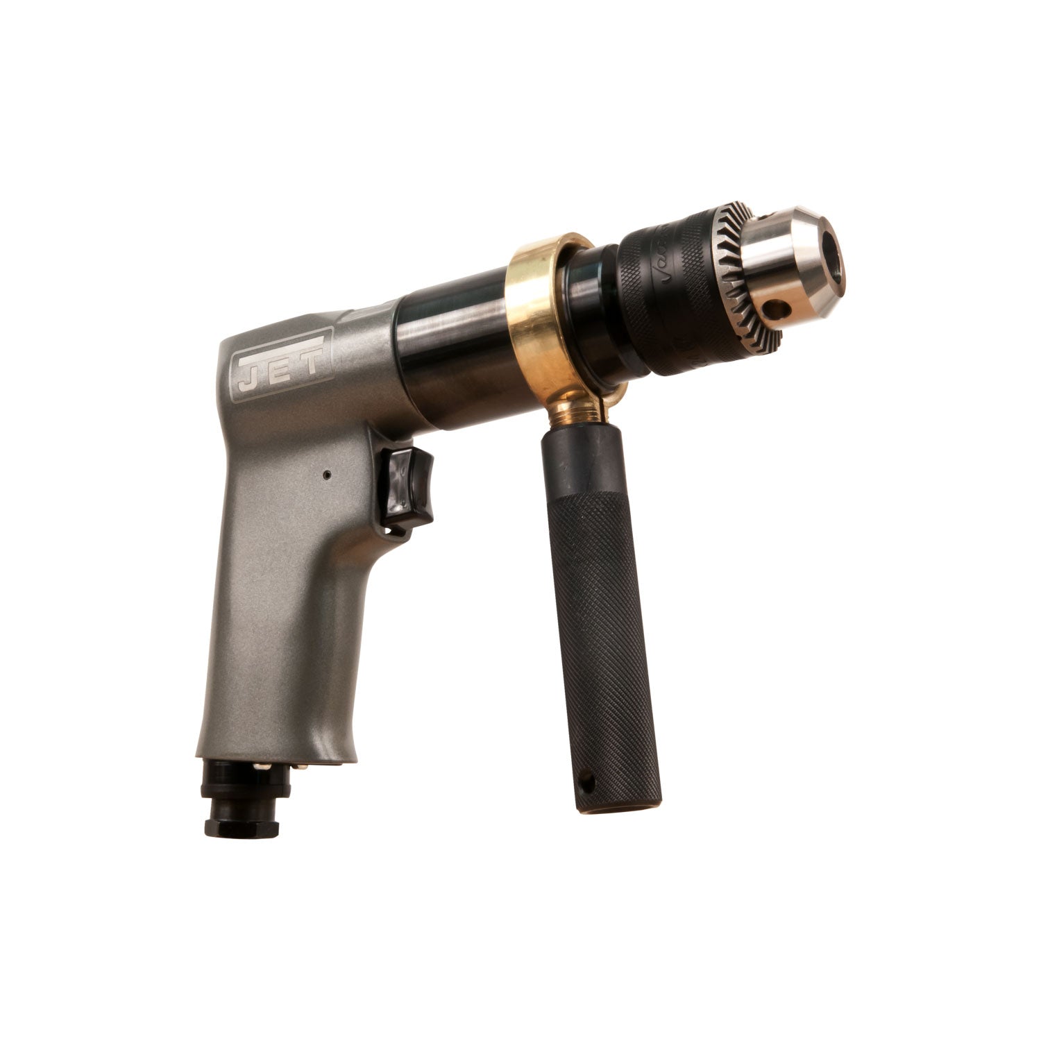 Jet 505601 JAT 601 800 RPM 90 PSI Reversible 1/2 Inch Air Drill with Side Handle - VMInnovations