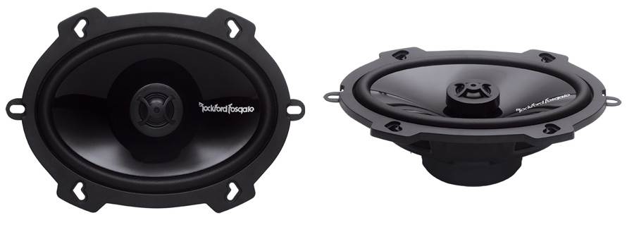 2) Rockford Fosgate P1572 5x7" 120W + 2) P1692 6x9" 150W 2 Way Car Speakers