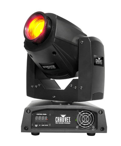 (2) CHAUVET Intimidator Spot 255 LED Lights w/ (2) ADJ Mega Par Profile Lights