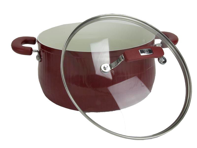 Paula Deen  Kitchen Porcelain Cookware Set Nonstick Pots Pans - Missing Pan