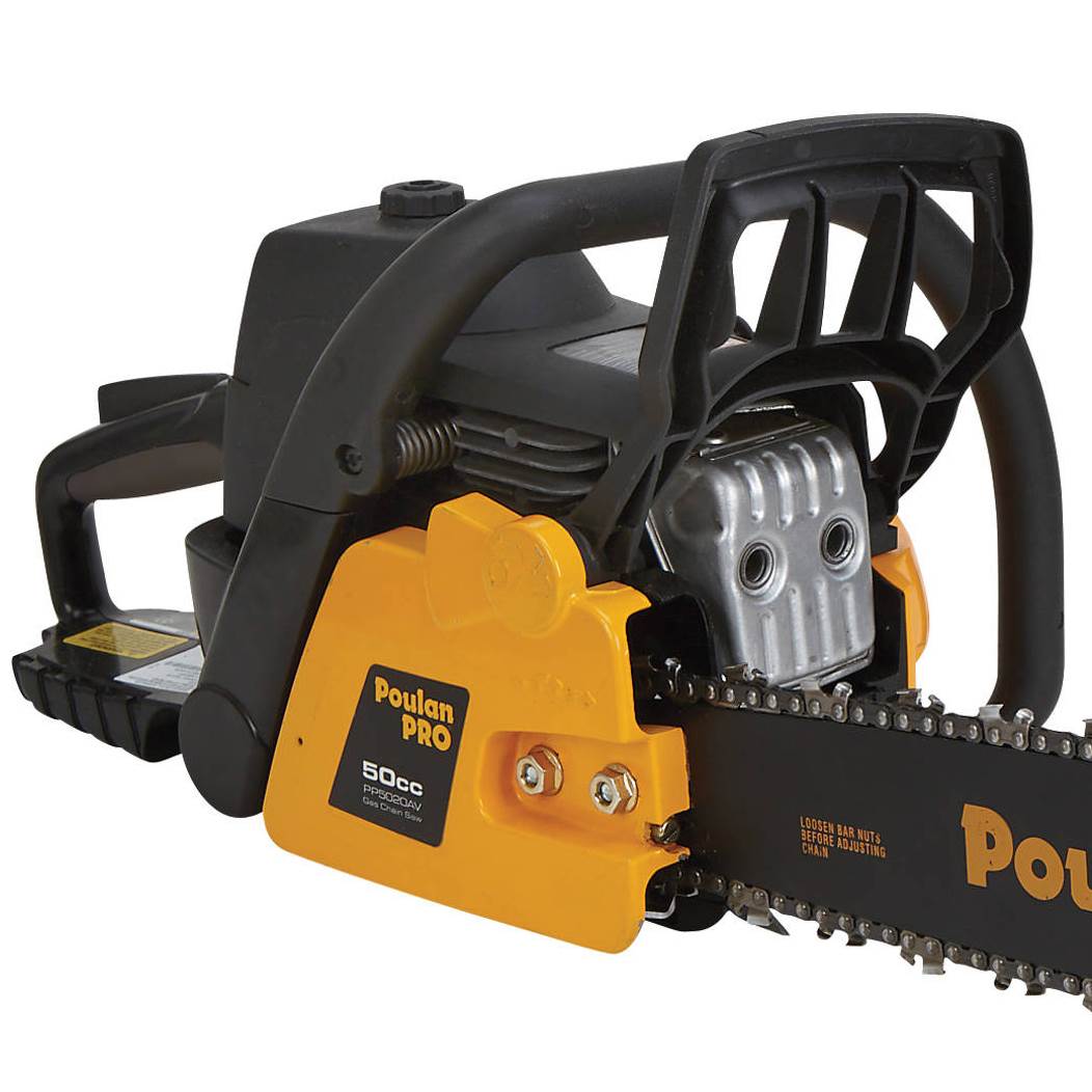 Poulan Pro PP5020AV 20" 50cc 2 Cycle Gas Powered Chainsaw (For Parts- Core Only)