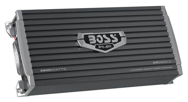 2 BOSS CX122 12" 1400W Car Subwoofers & Sub Box & 1600W Amplifier & Amp Kit