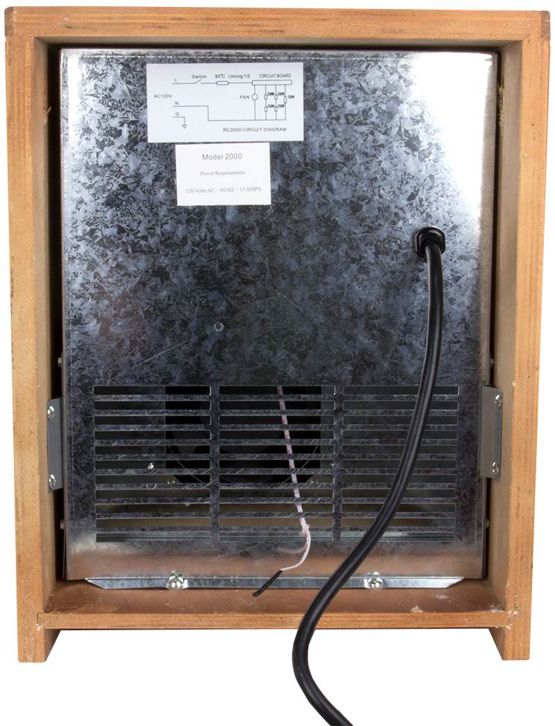 SUNTEC RC2000 1200 Sq Ft Infrared Quartz Electric Space Heater 1500W - Open Box