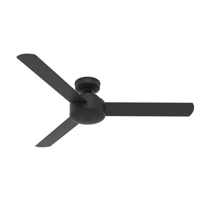 Hunter Fan Company Presto 52 Inch 3 Blade Ceiling Fan, Matte Black (Open Box)