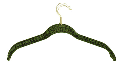 60-Piece Flocked Non Slip Velvet Brass Clothes Shirt/Pants Hanger Set - Open Box