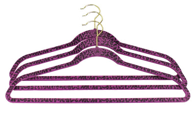 60-Piece Flocked Non Slip Velvet Brass Clothes Hanger Set - Open Box
