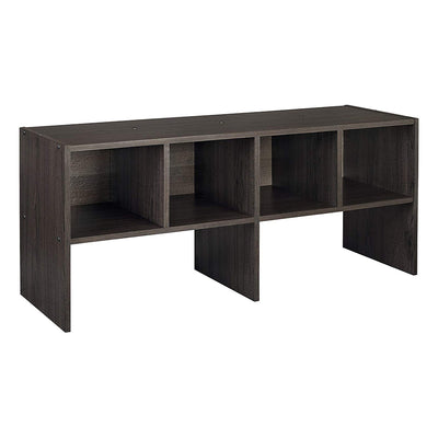 ClosetMaid 508200 Shelf Organizer w/ Shoe Rack & Cube Storage, Espresso (2 Pack)