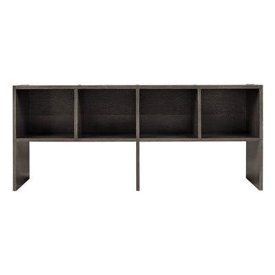 ClosetMaid Shelf Organizer with Shoe Rack and Cube Storage, Espresso (Open Box) - VMInnovations
