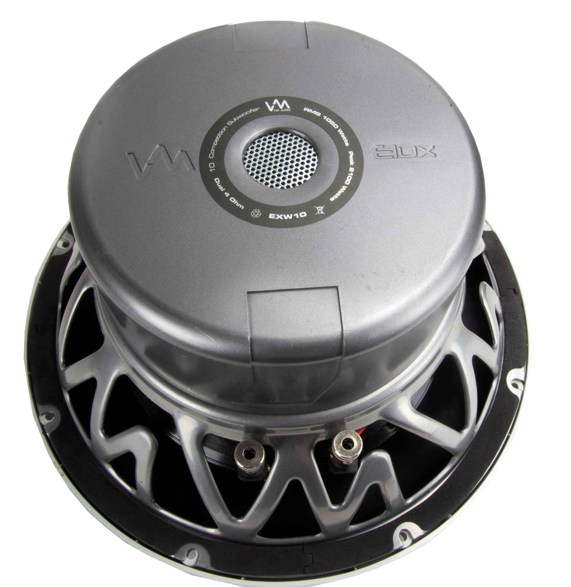VM Audio EXW10 Elux 10" Car Audio Power Subwoofer Sub 2100W DVC (Open Box)