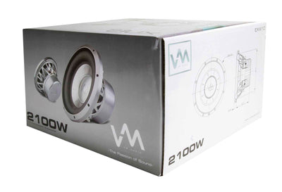 VM Audio EXW10 Elux 10" Car Audio Power Subwoofer Sub 2100W DVC (Open Box)
