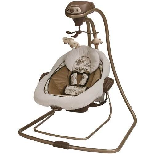Graco DuetConnect LX Infant Baby Swing and Bouncer –  Farrow - Open Box