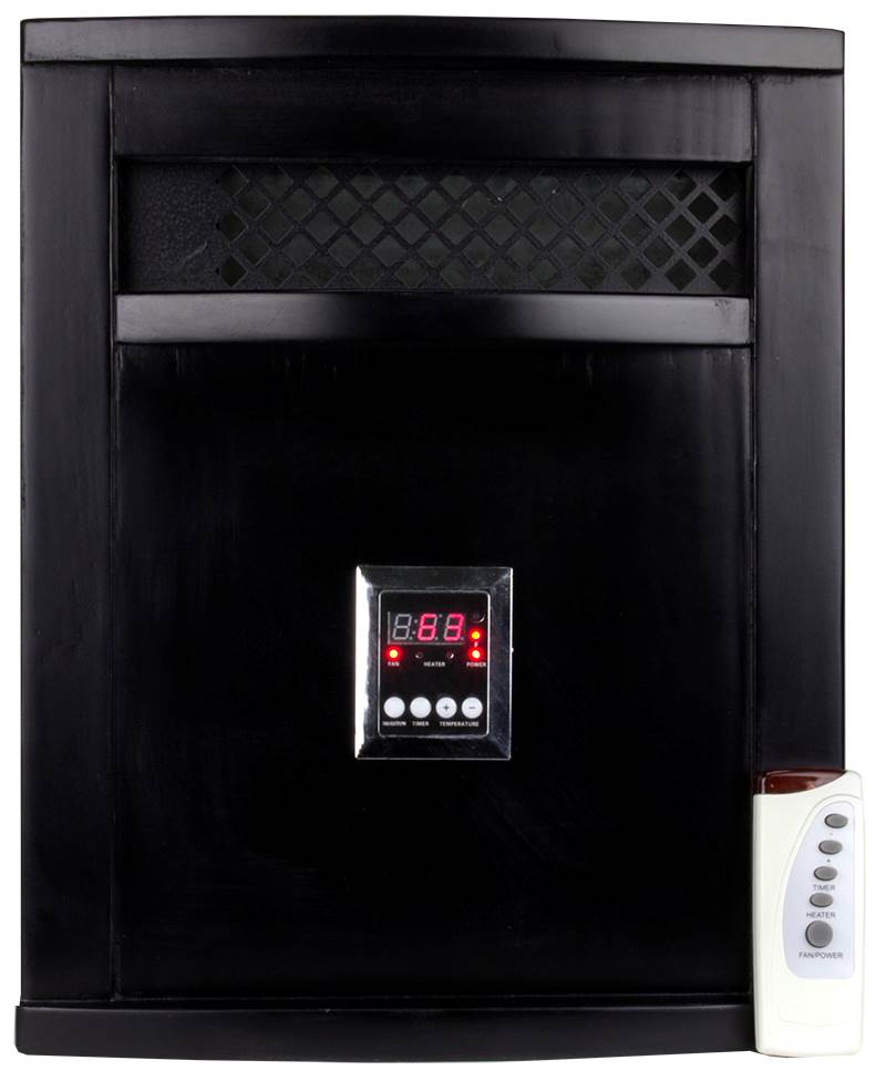 2 SUNTEC RC2000 Portable 1200 SqFt Infrared Quartz Electric Space Heaters -1500W