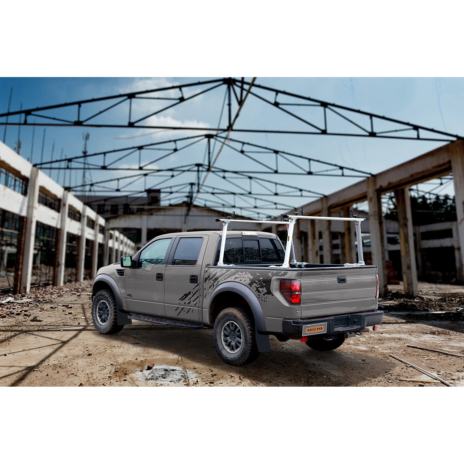 Rockland Universal Truck Bed Rack with 800lb Capacity for Oversized Cargo (Used) - VMInnovations
