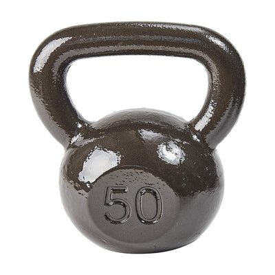 Everyday Essentials 50 Lb Full Body Strength Training Kettlebell (Open Box) - VMInnovations