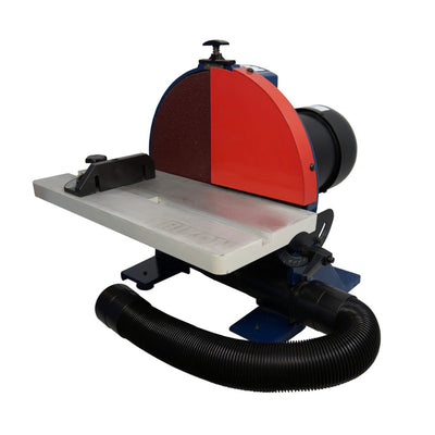 RIKON 12 Inch 1.25 HP Cast Iron Benchtop Disc Sander with 60 Grit Disc (Damaged)