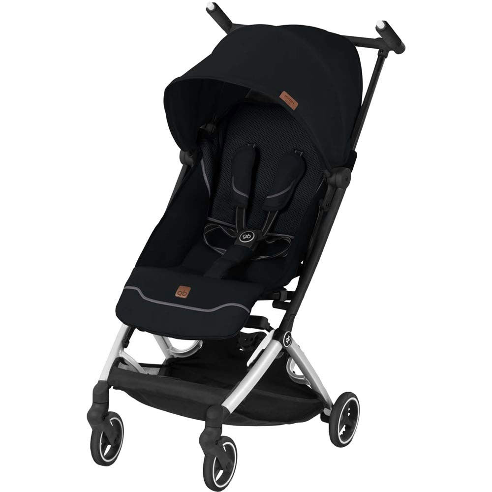 GB Pockit Plus All-City 3-in-1 Infant Travel Ultra-Compact Folding Stroller, Blk