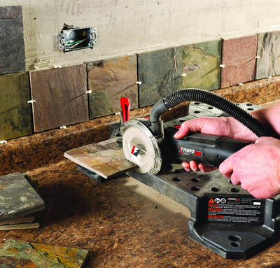 RotoZip RFS1000-20 ZipSaw 7 Amp Electric 120V 4" Multi Cut-Off Saw Kit- Open Box