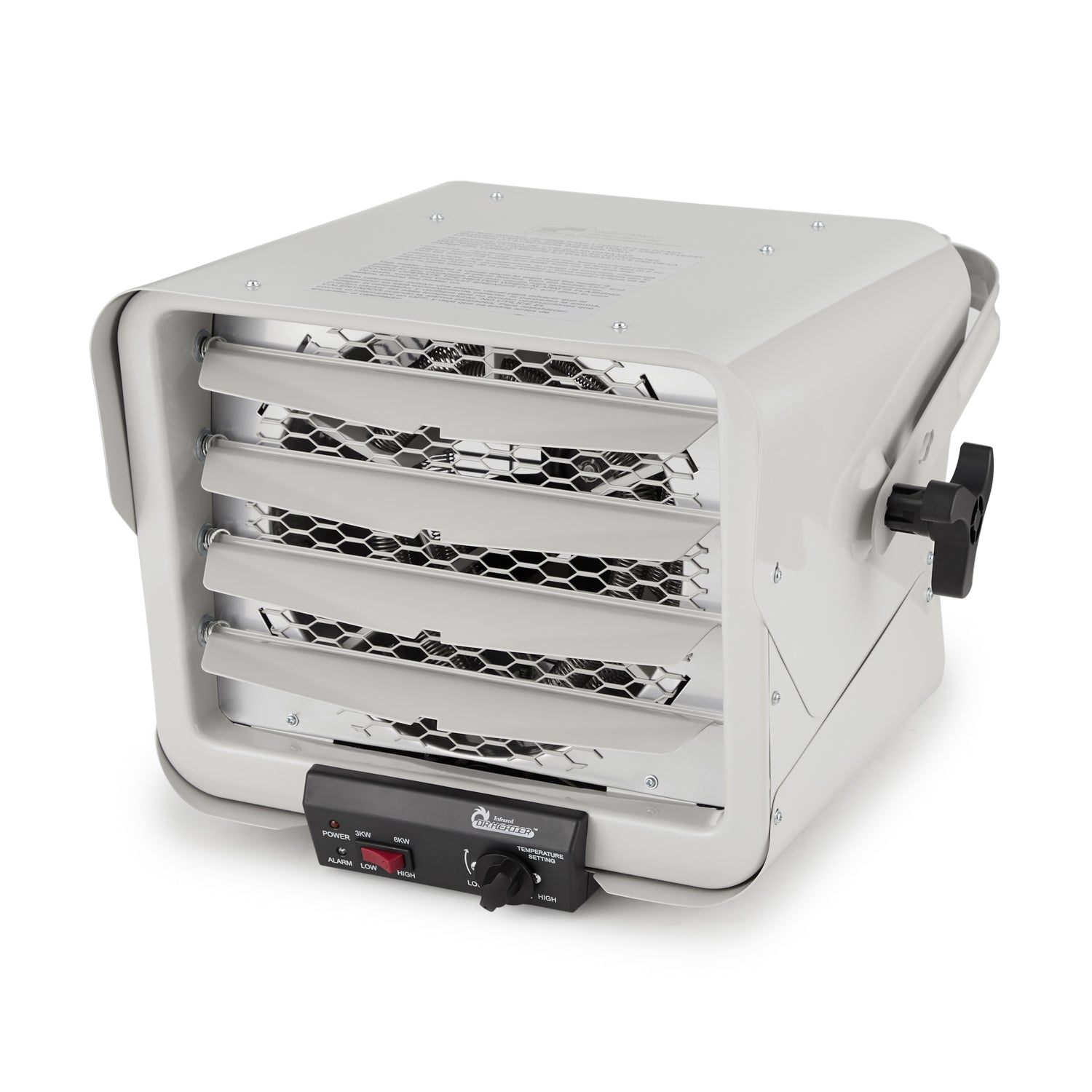 Dr. Heater 240V 6000W Garage Workshop Industrial Infrared Space Heater (Damaged)