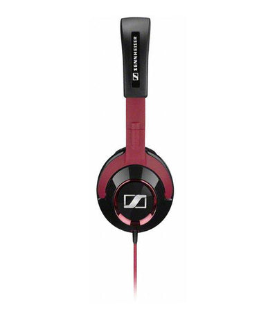 Sennheiser On-Ear Stereo Bass MP3/iPod Portable Headphones Black East- USED