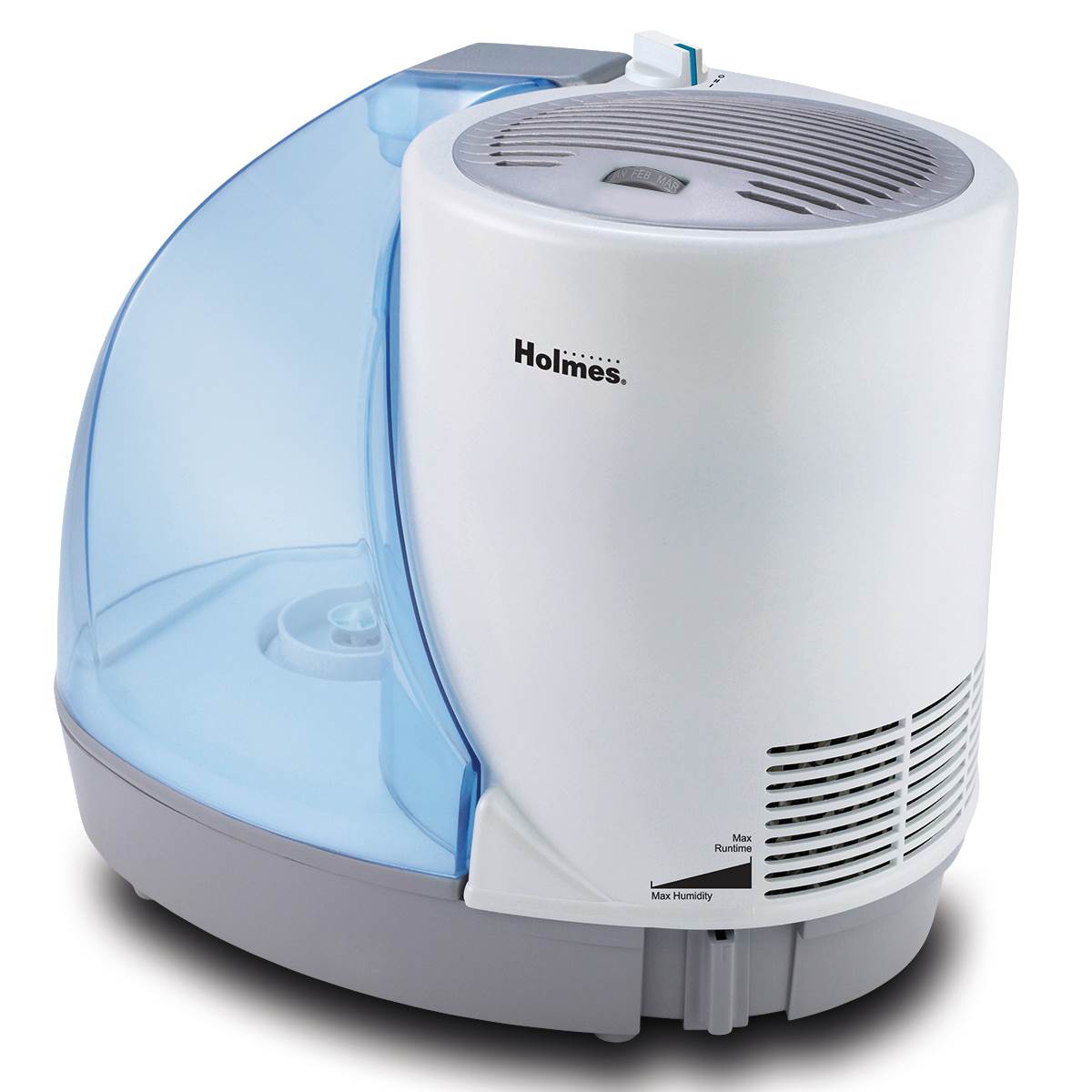 Holmes HM1761-U 2 Speed 1Gallon Tank Antimicrobial Cool Mist Humidifier-Open Box