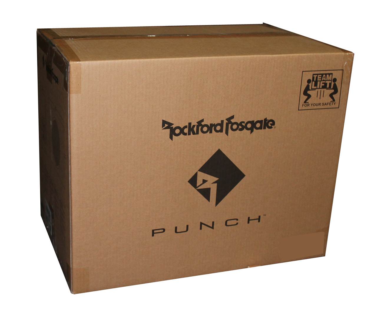 Rockford Fosgate 12" 300 Watt Single Powered Subwoofer Sub Enclosure(Incomplete)