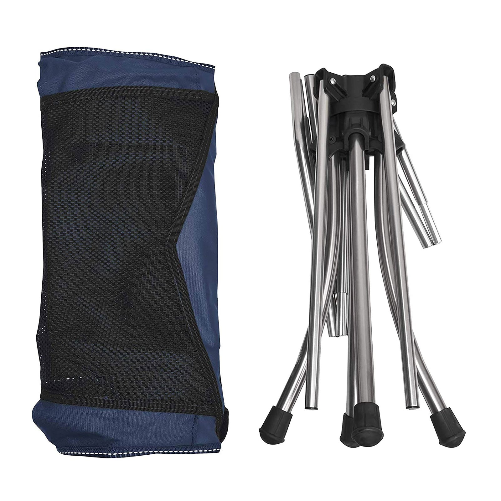 Lightspeed Silent Swivel Lightweight 360 Degree Outdoor Chair, Blue (Open Box) - VMInnovations