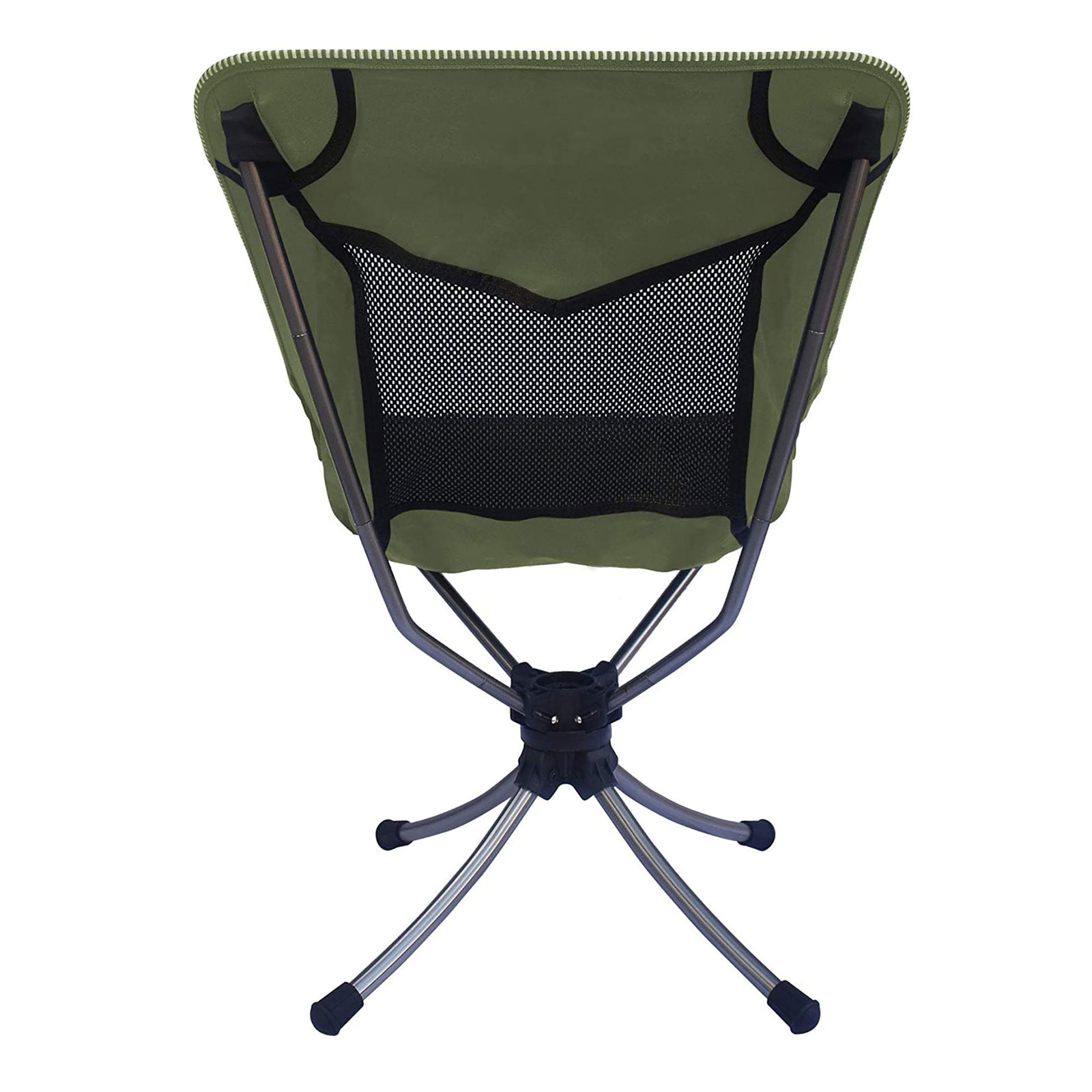 Lightspeed Portable 360 Degree Silent Swivel Outdoor Chair, Green (Open Box) - VMInnovations