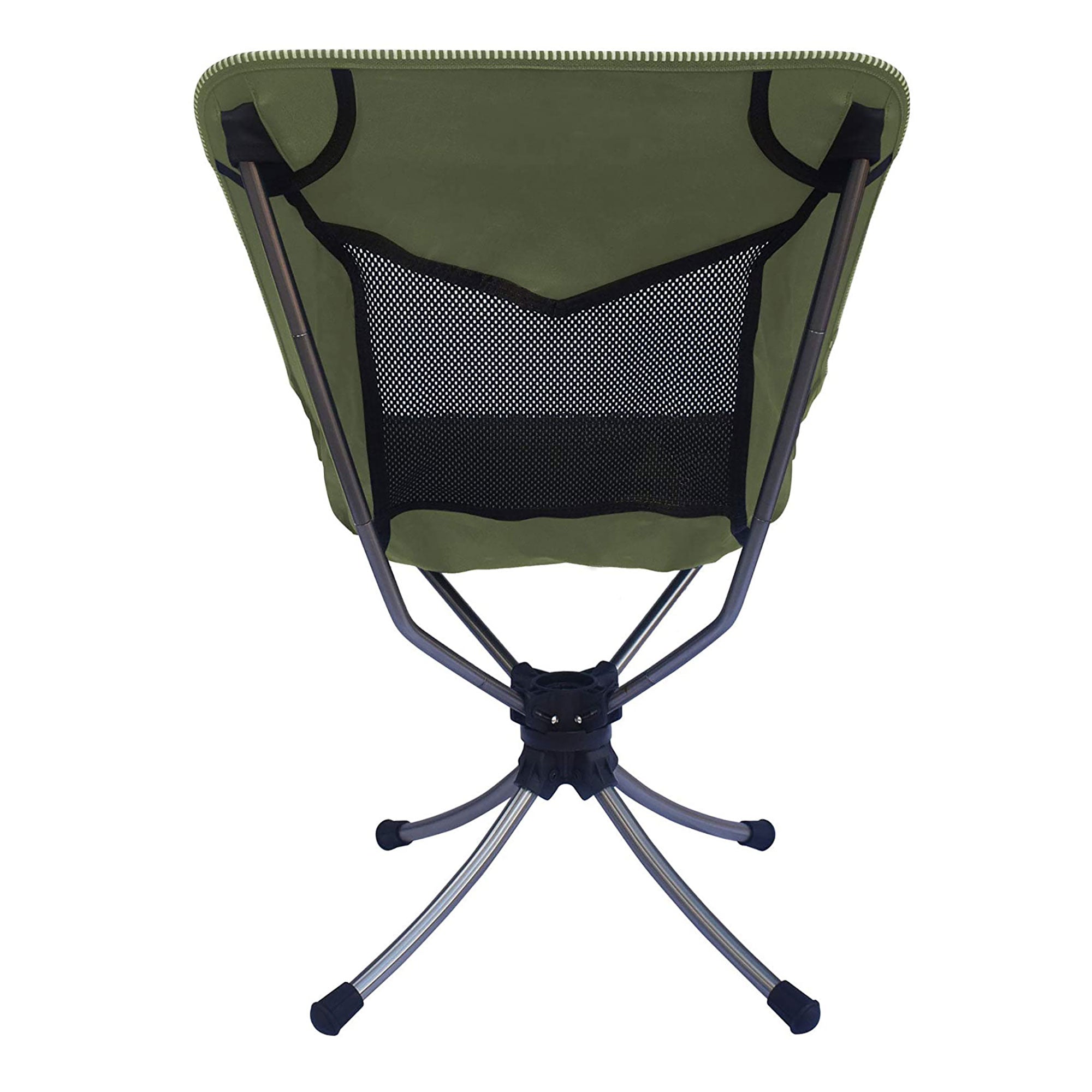 Lightspeed Portable 360 Degree Silent Swivel Outdoor Chair, Green (Open Box) - VMInnovations