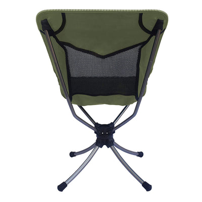 Lightspeed Portable 360 Degree Silent Swivel Outdoor Chair, Green (Open Box)