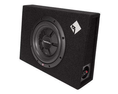 Rockford Fosgate R2S-1X10 10" 400W Shallow Car Audio Subwoofer with Enclosure - VMInnovations