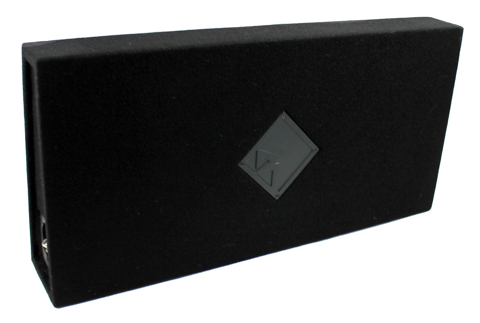New Rockford Fosgate 12" 500W Shallow Loaded Subwoofer Sub Enclosure (For Parts)