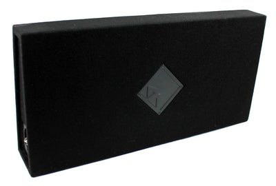 New Rockford Fosgate 12" 500W Shallow Loaded Subwoofer Sub Enclosure (For Parts)