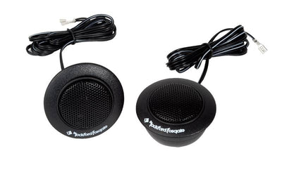 2) Rockford Fosgate R1T-S 1" 80 Watts Car Audio Tweeters System Kit (Open Box)