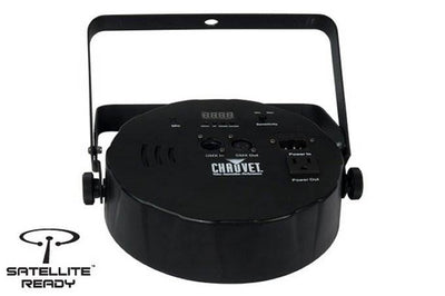 4 Chauvet SlimPar 64 LED Slim Par Can Lights w/ Obey 6 Controller, Case & Cables