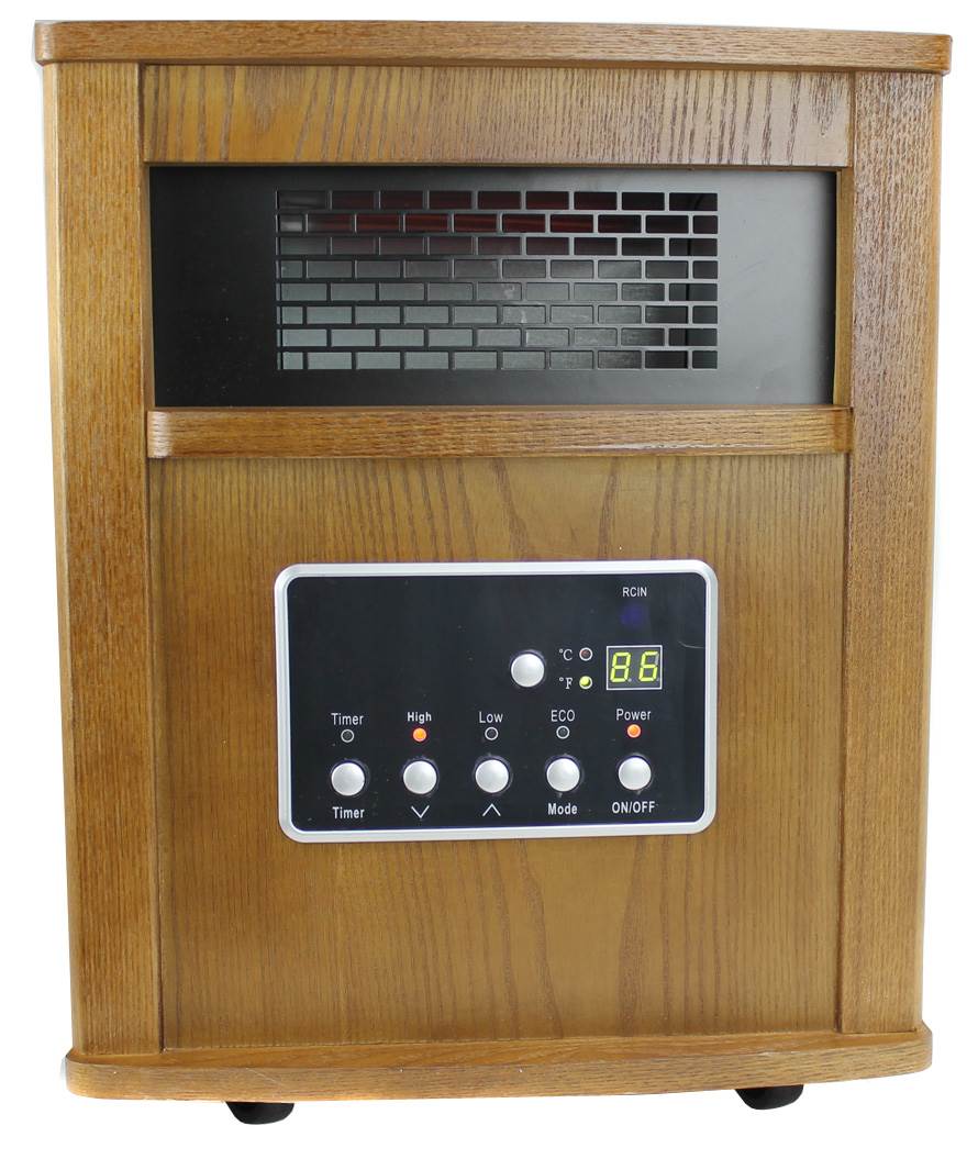 LifeSmart LS-W6-IQH 1500 Sq Ft 6 Infrared Quartz Electric Heater - Open Box