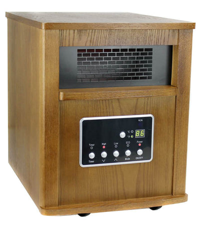LifeSmart LS-W6-IQH 1500 Sq Ft 6 Infrared Quartz Electric Heater - Open Box