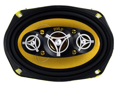 PYLE PLG69.8 6x9" 8-WAY 1000w Car Audio Stereo Coaxial Speakers PLG698