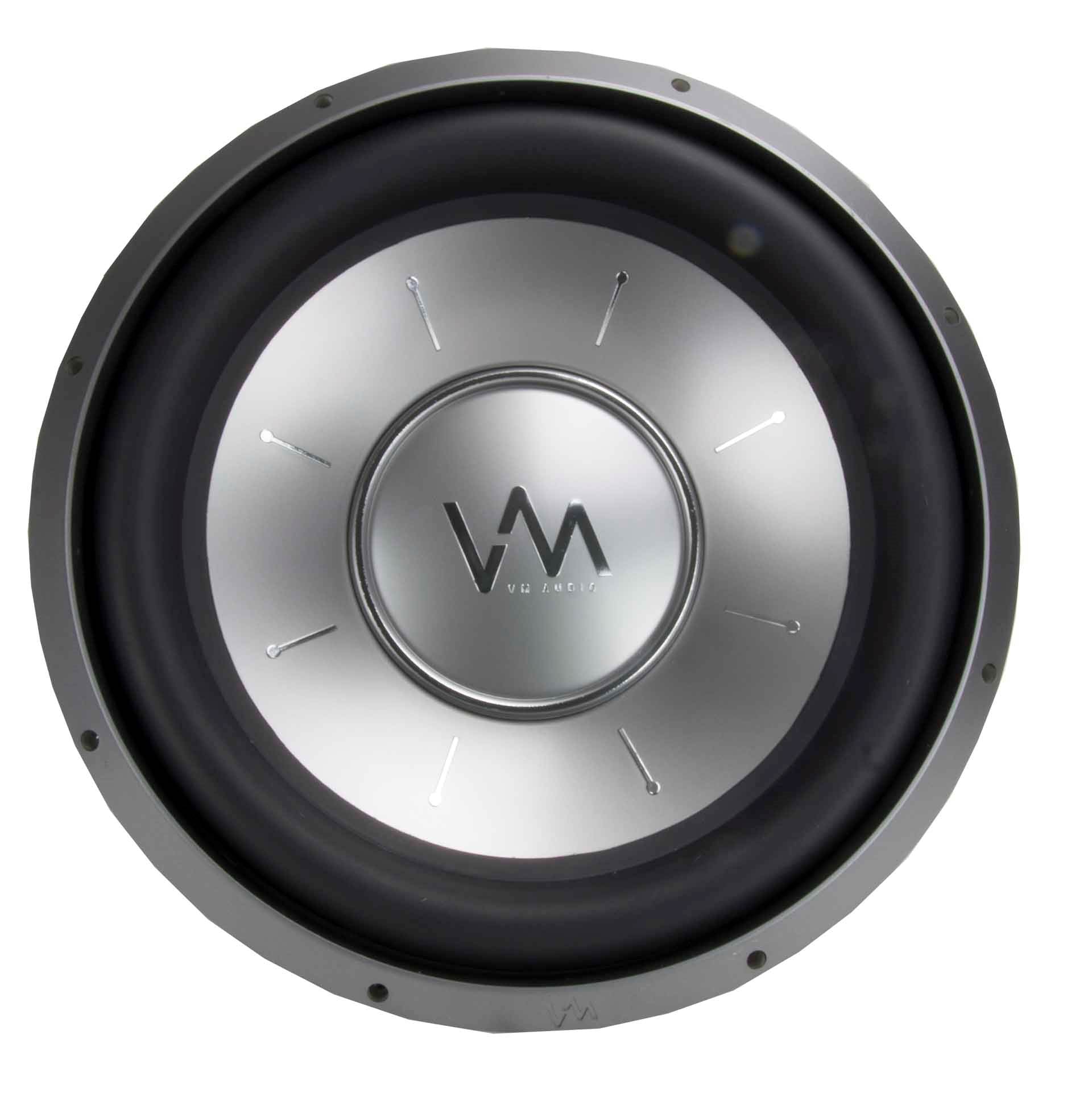 2) VM Audio EXW15 Elux 15" Competition Car Power Subwoofer Subs 5200W DVC (Pair)