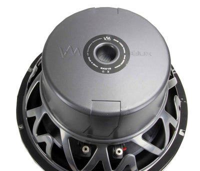 2) VM Audio EXW15 Elux 15" Competition Car Power Subwoofer Subs 5200W DVC (Pair)