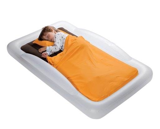 Shrunks Tuckaire Toddler Inflatable Travel Air Mattress Bed w/ Rails (Open Box)
