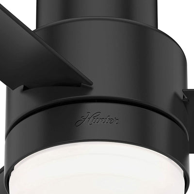Hunter Fan Company Gilmour 44 Inch Ceiling Fan, Matte Black (Open Box)
