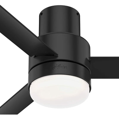 Hunter Fan Company Gilmour 44 Inch Ceiling Fan, Matte Black (Open Box)