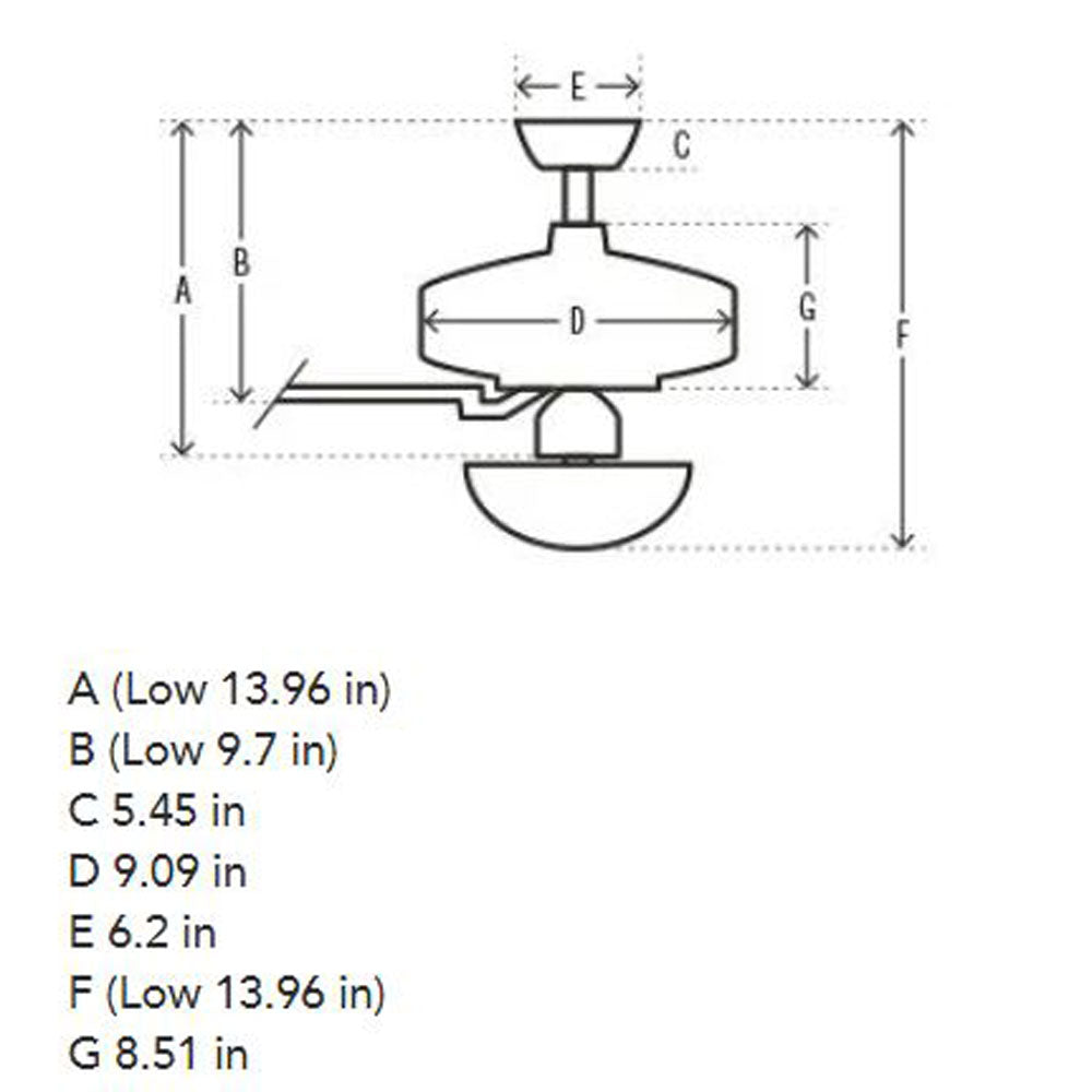 Hunter Fan Company Gilmour 44 Inch Ceiling Fan, Matte Black (Open Box)