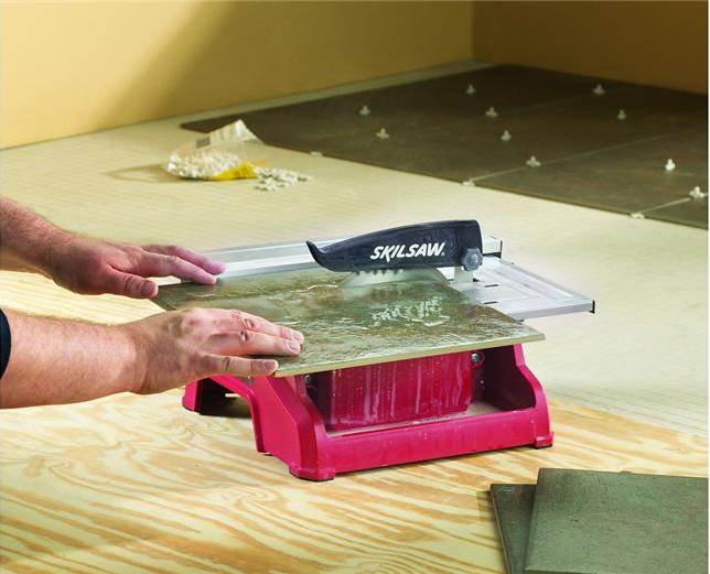 SKiL 3540-01 Portable Bench-Top Wet Tile Cutter Saw w/Diamond Blade - Open Box