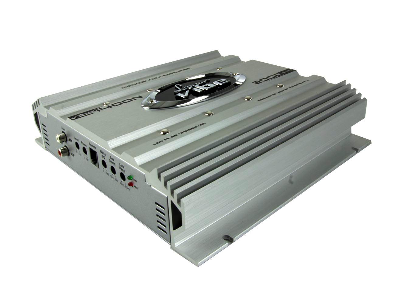 Lanzar VIBE1400N 2000 Watt MONO Block Car Audio Power Amplifier - Open Box
