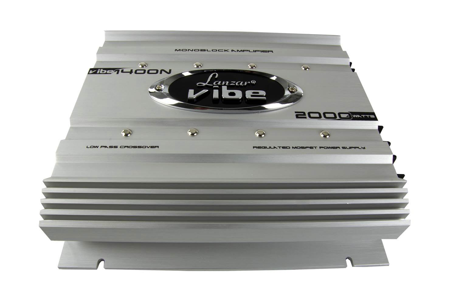 Lanzar VIBE1400N 2000 Watt MONO Block Car Audio Power Amplifier - Open Box