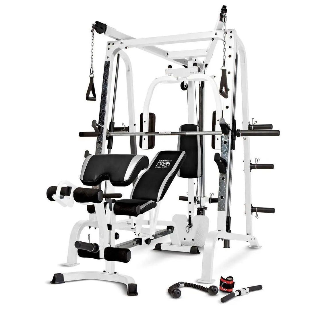 Marcy Pro Smith Cage Workout Total Body Training Home Gym System (For Parts) - VMInnovations