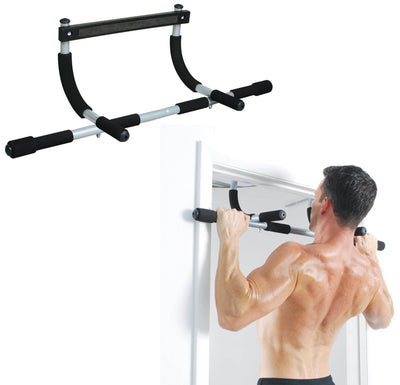 Iron Gym Total Upper Body Fitness Workout Bar | Pull-Ups & Sit-Ups (Open Box)