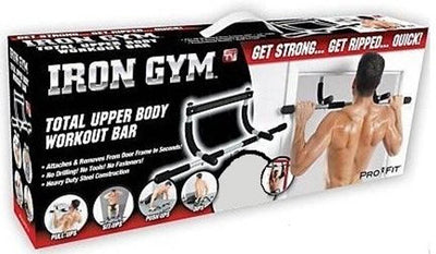 Iron Gym Total Upper Body Fitness Workout Bar Pull-Ups Sit-Ups (For Parts)