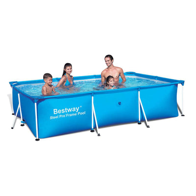 Bestway Rectangular 118x79x26 Deluxe Splash Frame Kids Pool | 56043US (Used) - VMInnovations
